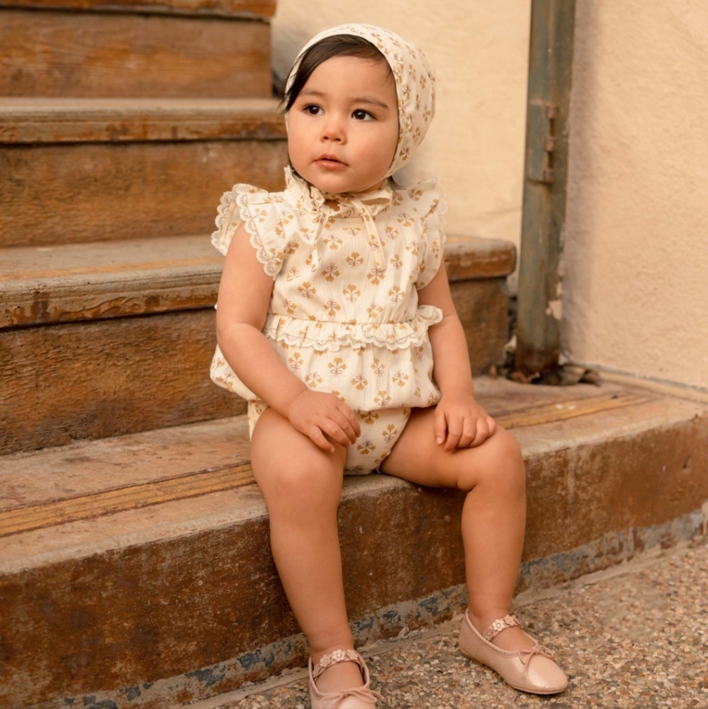 Noralee bubble romper, size 6M